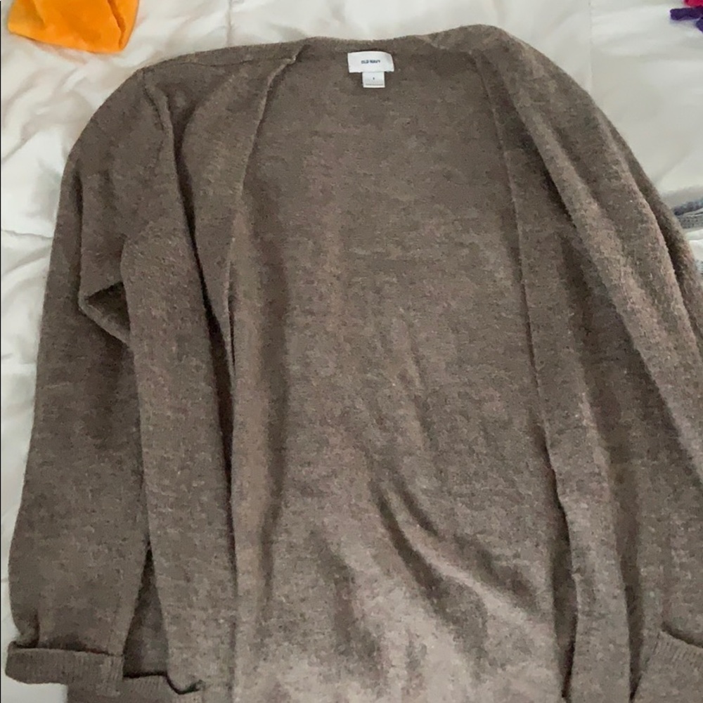 Tan Old Navy Cardigan